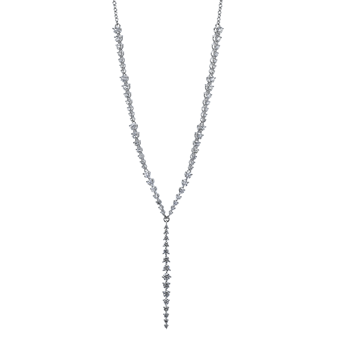 1/5 CTW Necklace Crafted in 18K Gold