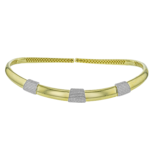 1/4 CTW Choker in 18K Gold
