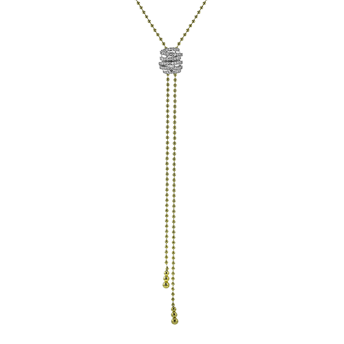 2/3 CTW LN4118 Necklace Crafted in 18K Gold