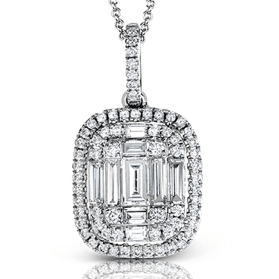 Diamond Fashion Pendant in 14K Gold & 18K Gold