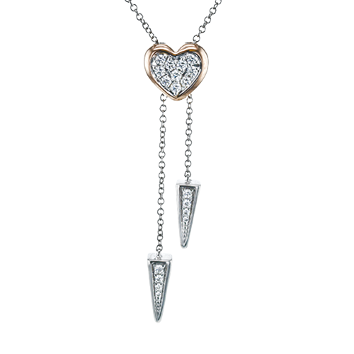 1/3 CTW Diamond Heart Pendant in 14K and 18K Gold