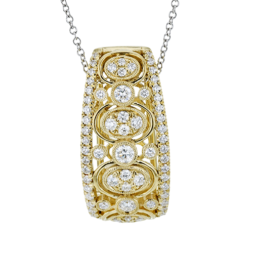 1/2 CTW Diamond Pendant in 14K Gold & 18K Gold