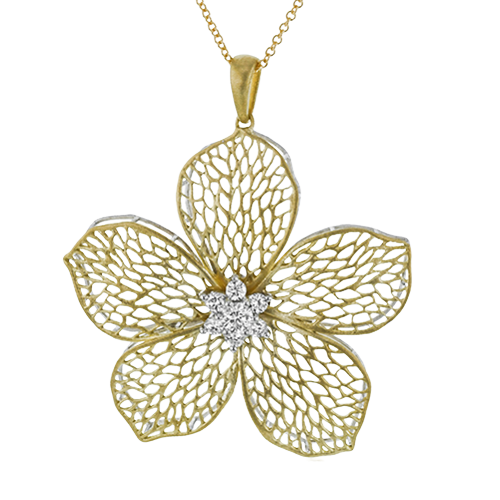 1/4 CTW Diamond Pendant in 14K Gold & 18K Gold