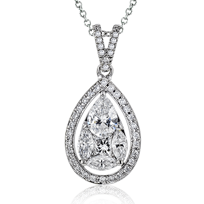 1/6 CTW Diamond Pendant in 14K Gold & 18K Gold
