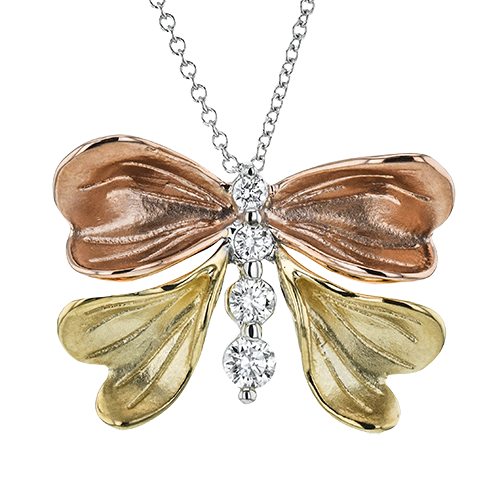 1/5 CTW Diamond Pendant in 14K Gold & 18K Gold