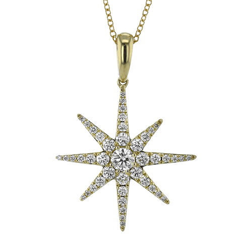 Yellow Gold Fashion Pendant in 14K Gold & 18K Gold