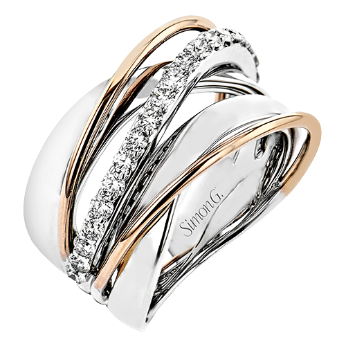 1/2 CTW Right Hand Diamond Ring in 14K Gold & 18K Gold