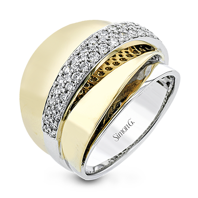 5/8 CTW Diamond Right Hand Ring in 14K Gold & 18K Gold