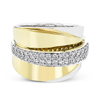 5/8 CTW Diamond Right Hand Ring in 14K Gold & 18K Gold
