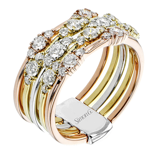 1/20 CTW Diamond Right Hand Ring in 14K Gold & 18K Gold
