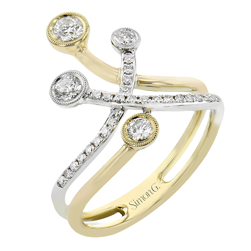 2/5 CTW Diamond Right Hand Ring in 14K Gold & 18K Gold