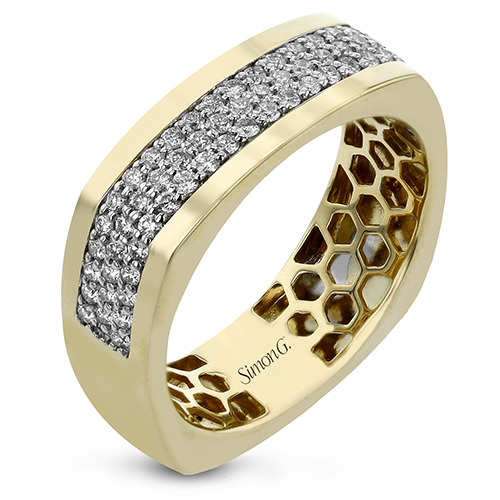 2/3 CTW Diamond Men’s Two-Tone Ring in 14K Gold & 18K Gold