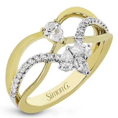 1/3 CTW Diamond Right Hand Ring in 14K Gold & 18K Gold