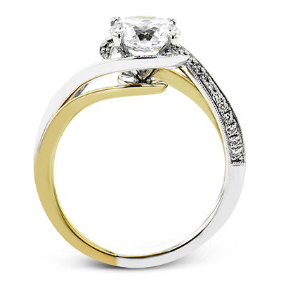 1/6 CTW Round Engagement Ring in 14K Gold, 18K Gold and Platinum