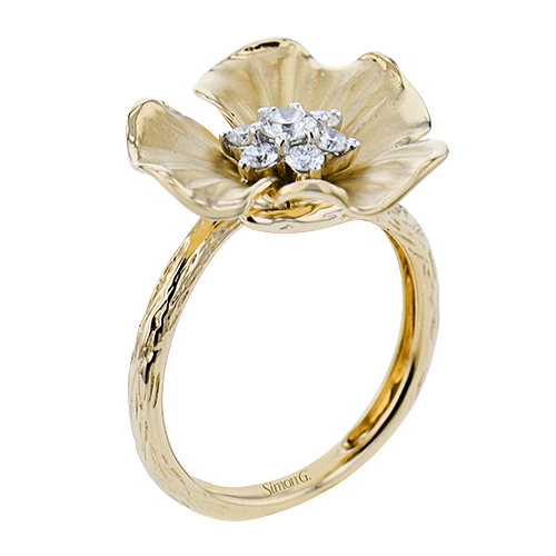 Diamond Fashion Right Hand Ring in 14K Gold & 18K Gold