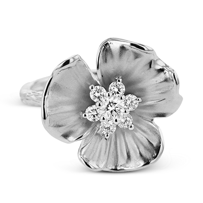 Diamond Fashion Right Hand Ring in 14K Gold & 18K Gold