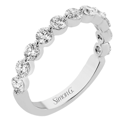 0 CTW Round Wedding Ring Set in 14K Gold, 18K Gold & Platinum