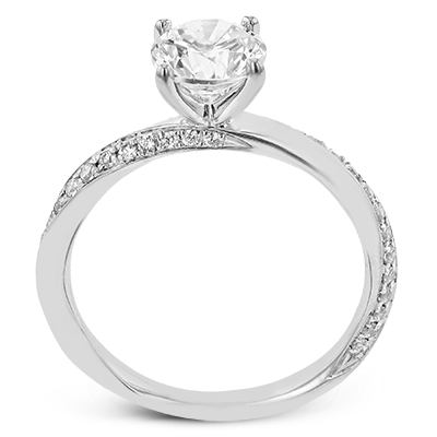 1/6 CTW Round Diamond Semi-Mount Bridal Wedding Set in 14K Gold, 18K Gold & Platinum