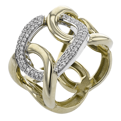1/4 CTW Diamond Right Hand Ring in 14K Gold & 18K Gold