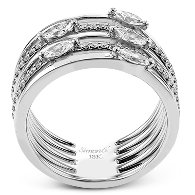 1/2 CTW Diamond Right Hand Ring in 14K Gold & 18K Gold