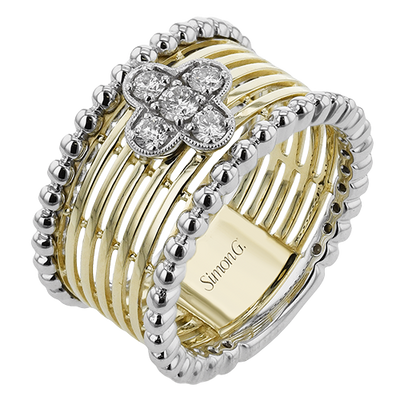 1/4 CTW Diamond Right Hand Ring in 14K Gold & 18K Gold