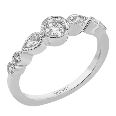 1/4 CTW Diamond Right Hand Ring in 14K Gold & 18K Gold