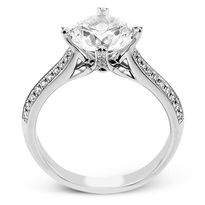 1/5 CTW Round Diamond Engagement Ring in 14K Gold, 18K Gold & Platinum