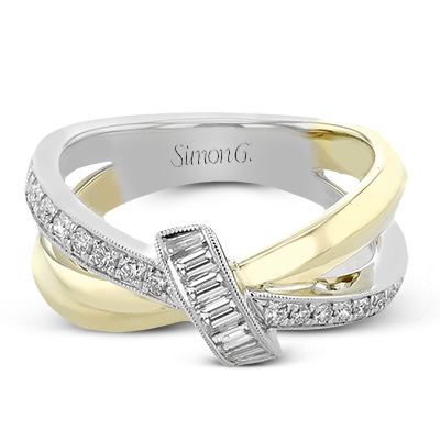 1/4 CTW Diamond Right Hand Ring in 14K Gold & 18K Gold