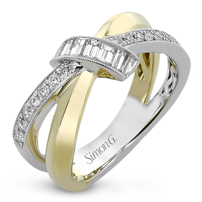 1/4 CTW Right Hand Diamond Ring in 14K Gold & 18K Gold