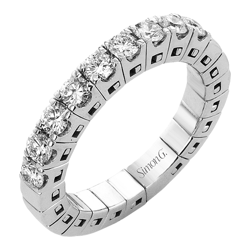 3/4 CTW Diamond Anniversary Ring in 14K Gold & 18K Gold
