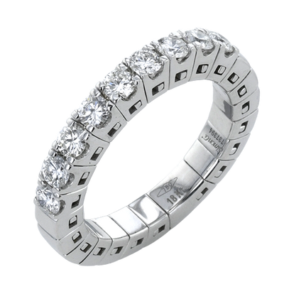3/4 CTW Diamond Anniversary Ring in 14K Gold & 18K Gold