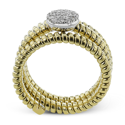 1/4 CTW Diamond Right Hand Ring in 14K Gold & 18K Gold