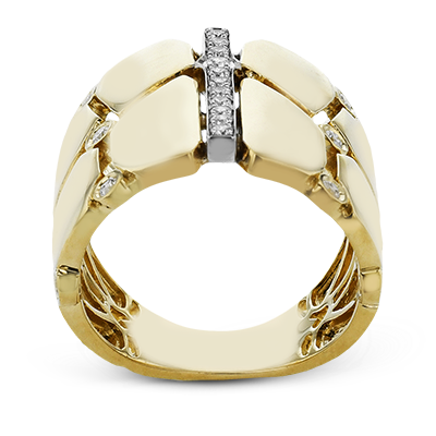 1/4 CTW Diamond Fashion Right Hand Ring in 14K Gold & 18K Gold