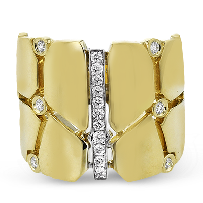 1/4 CTW Diamond Right Hand Ring in 14K Gold & 18K Gold