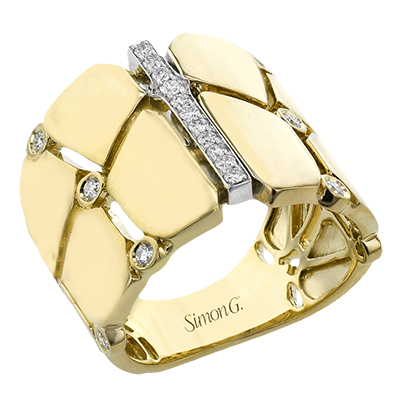 1/4 CTW Diamond Right Hand Ring in 14K Gold & 18K Gold