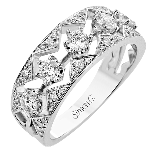 Diamond Right Hand Ring in 14K Gold And 18K Gold