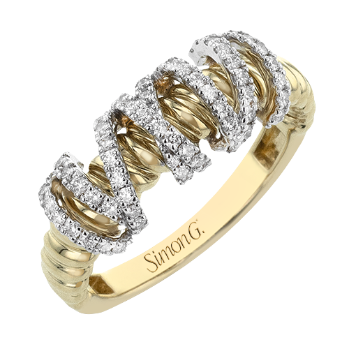 2/5 CTW Diamond Right Hand Ring in 14K Gold & 18K Gold