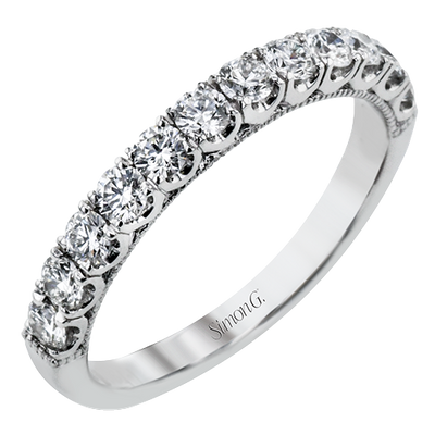 Round Engagement Ring for 3 CT Center Stone in 14K Gold & 18K Gold