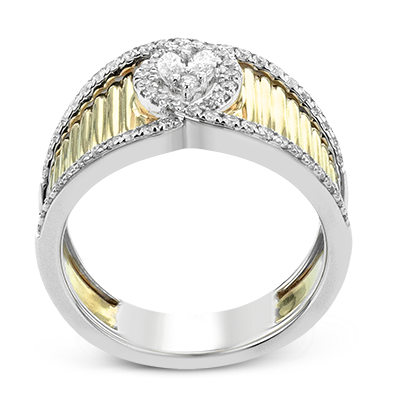 1/10 CTW Diamond Right Hand Ring in 14K Gold & 18K Gold