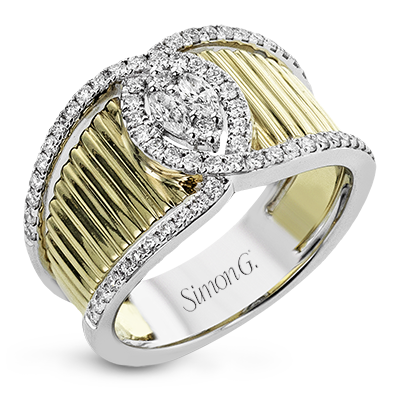 1/10 CTW Diamond Right Hand Ring in 14K Gold & 18K Gold
