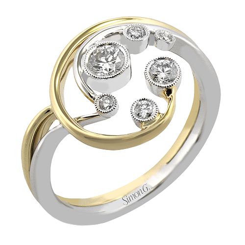 1/4 CTW Diamond Right Hand Ring in 14K Gold & 18K Gold