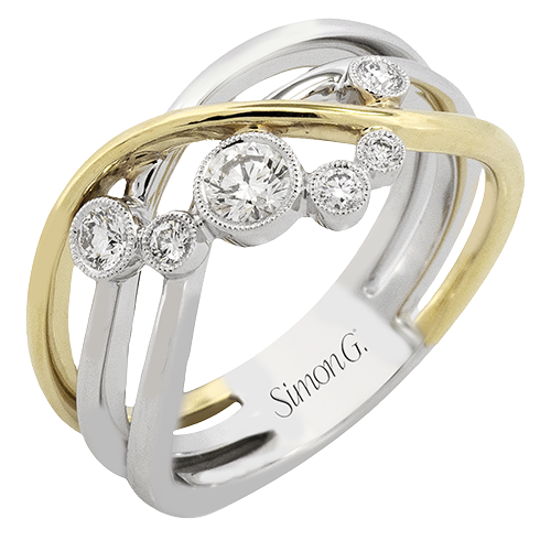1/4 CTW Diamond Right Hand Ring in 14K Gold & 18K Gold