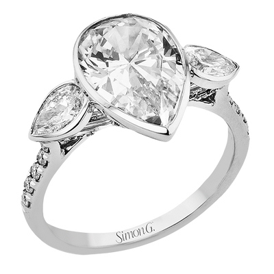 1/2 CTW Oval Diamond Engagement Ring in 14K Gold & 18K Gold