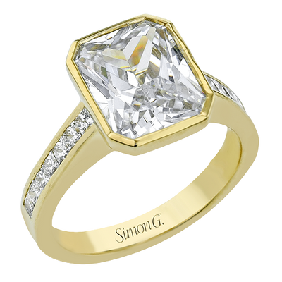 2/5 CTW Emerald Engagement Ring in 14K Gold, 18K Gold & PLAT White Gold