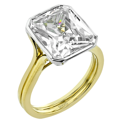 1/100 CTW Emerald Engagement Ring in 14K Gold, 18K Gold & Platinum