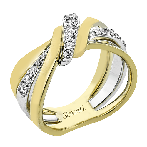 2/5 CTW Diamond Right Hand Ring in 14K Gold & 18K Gold