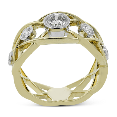 1/2 CTW Diamond Right Hand Ring in 14K Gold & 18K Gold