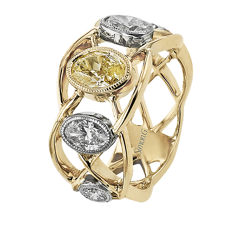 1/2 CTW Diamond Right Hand Ring in 14K Gold & 18K Gold