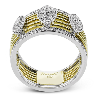 5/8 CTW Diamond Right Hand Ring in 14K Gold & 18K Gold