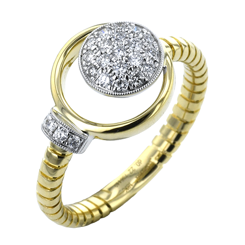 1/5 CTW Diamond Right Hand Ring in 14K Gold & 18K Gold